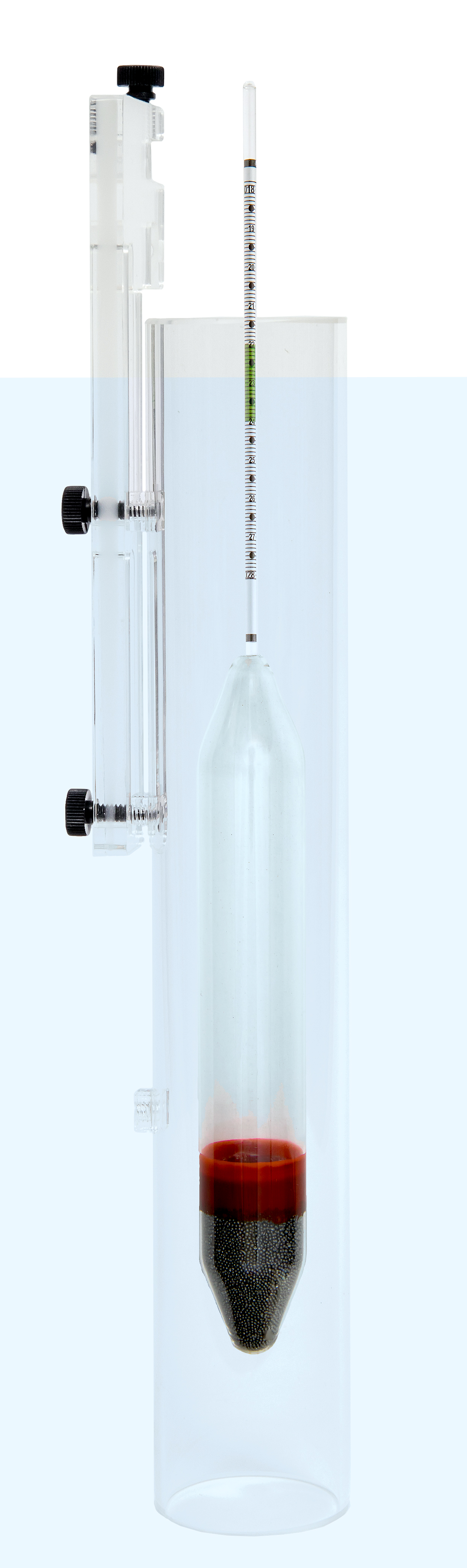 Präzision-Aräometer 350mm + Messröhre - Präzision-Aräometer 350mm + Messröhre