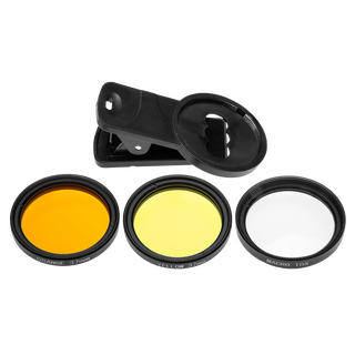 Smartphone filter and macro lens for colorful photos of...