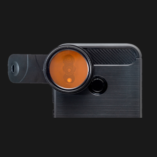Smartphone Filter- und Makro-Linse für farbenprächtige Fotos ihrer Korallen und Fische.