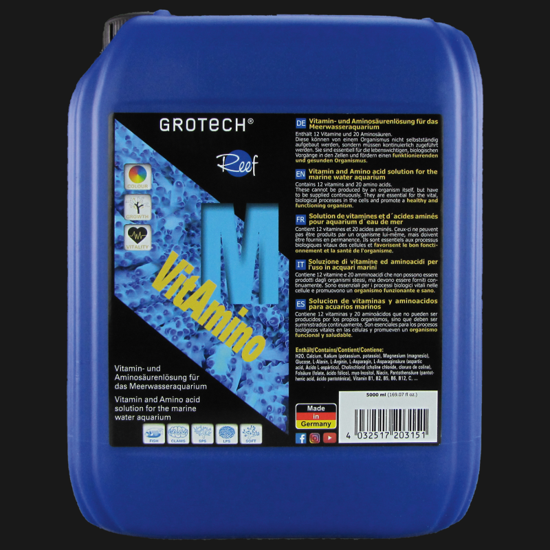 Grotech VitAmino M 5000 ml - Vitamin- und Amino acid solution for the ...