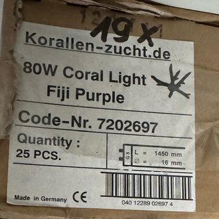 Korallen-Zucht T5 Coral Light Fiji Purple 80W