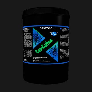 CocoCarbon 1000ml - Hochleistungs Aktivkohle für Meerwasser.