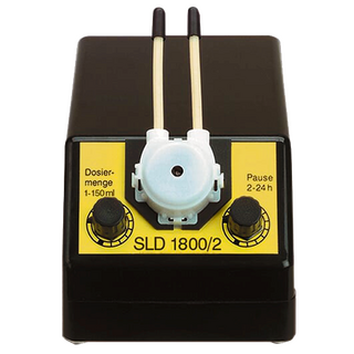 SLD 1800 - Microprocesador controlado por bomba dosificadora para la dosificación automática diaria de liquidos.