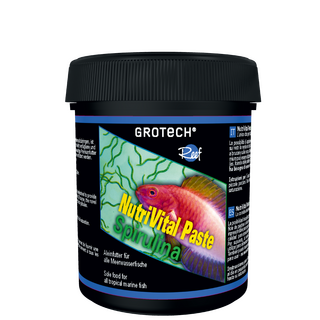 NutriVital Paste Spirulina 125g - The sole food for all tropical marine fish.