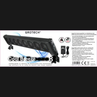 Cool Breeze 8-fan cooler / adjustable