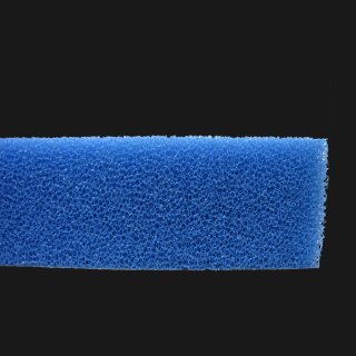 Filterschaum 50x50x10cm 10PPI grob, blau