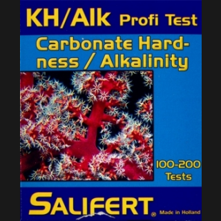 Salifert Test KH/Alk Per Acquario Marino – 200 Test – Alta Precisione